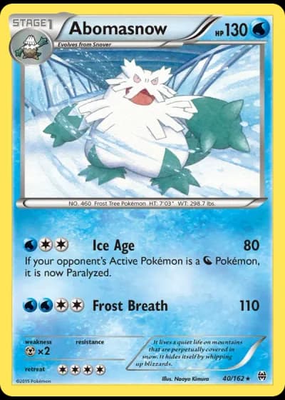 Abomasnow #40/162 — BREAKthrough