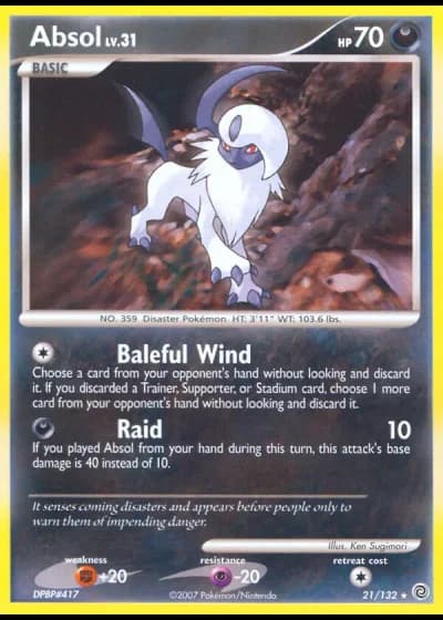 Absol #21/132 — Secret Wonders