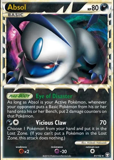 Absol #91/102 — Triumphant