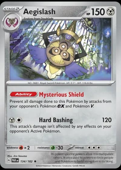 Aegislash #134/182 — Paradox Rift