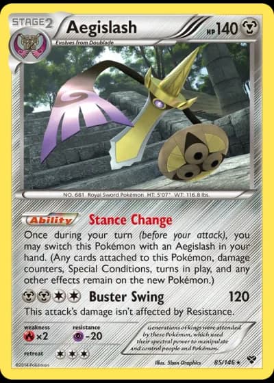 Aegislash #85/146 — XY