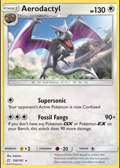 Aerodactyl #130/181 — Team Up