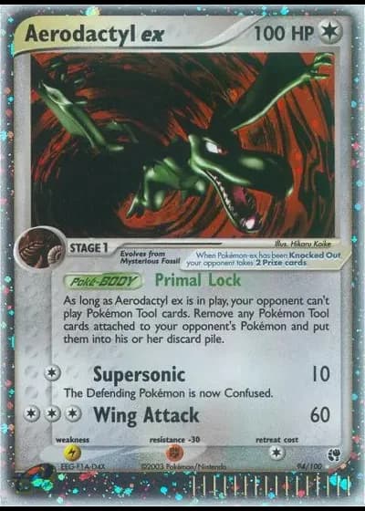 Aerodactyl ex #94/100 — Sandstorm