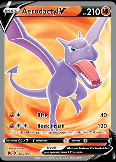 Aerodactyl V #179/196 — Lost Origin