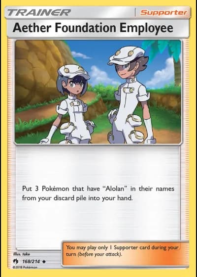 Aether Foundation Employee #168/214 — Lost Thunder