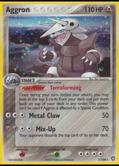 Aggron #1/108 — Power Keepers