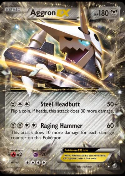 Aggron EX #93/160 — Primal Clash