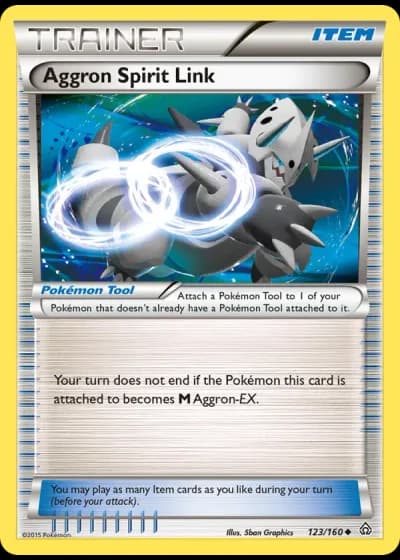 Aggron Spirit Link #123/160 — Primal Clash