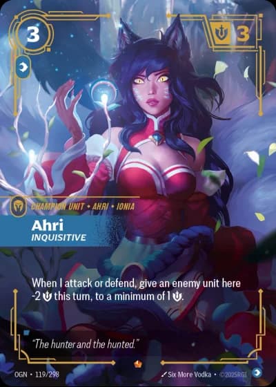 Ahri, Inquisitive #119/352 — Origins