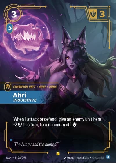 Ahri, Inquisitive #119a/352 — Origins