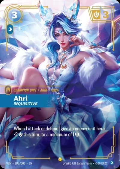 Ahri, Inquisitive SP3/248 — Vendetta