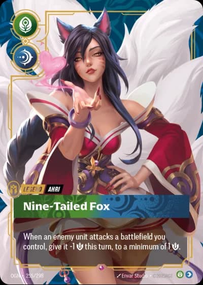 Ahri, Nine-Tailed Fox #255/352 — Origins