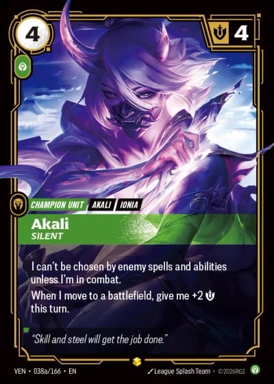 Akali, Silent #038a/248 — Vendetta