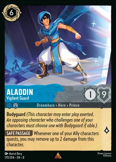 Aladdin - Vigilant Guard #170/204 — Reign of Jafar