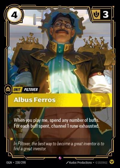 Albus Ferros #230/352 — Origins
