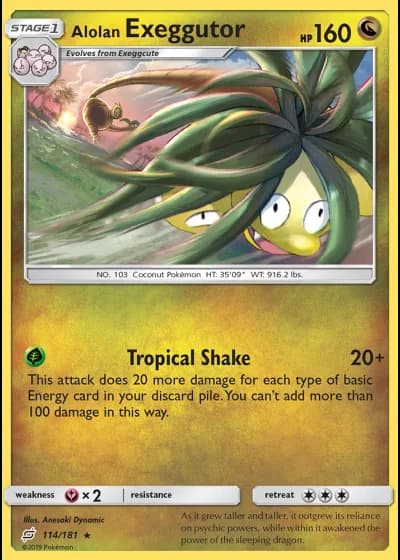 Alolan Exeggutor #114/181 — Team Up