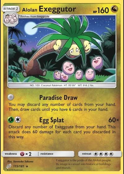Alolan Exeggutor #115/181 — Team Up
