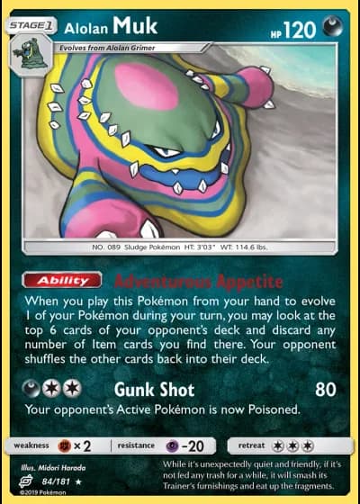 Alolan Muk #84/181 — Team Up