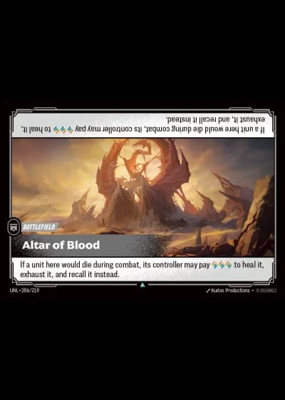 Altar of Blood #206/308 — Unleashed