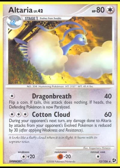 Altaria #12/106 — Incontri Leggendari