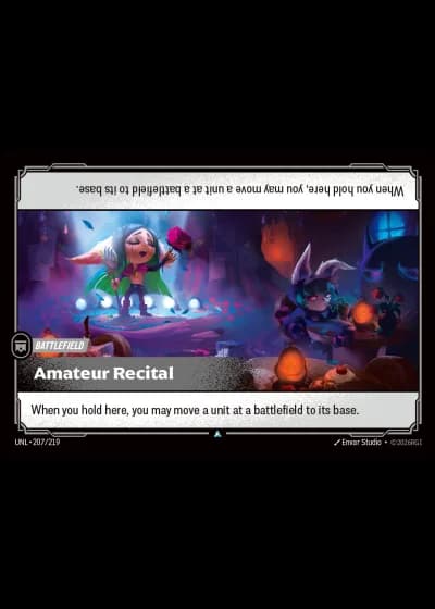 Amateur Recital #207/308 — Unleashed