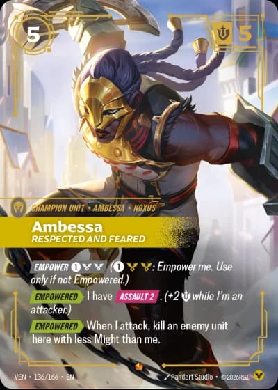 Ambessa, Respected and Feared #136/248 — Vendetta