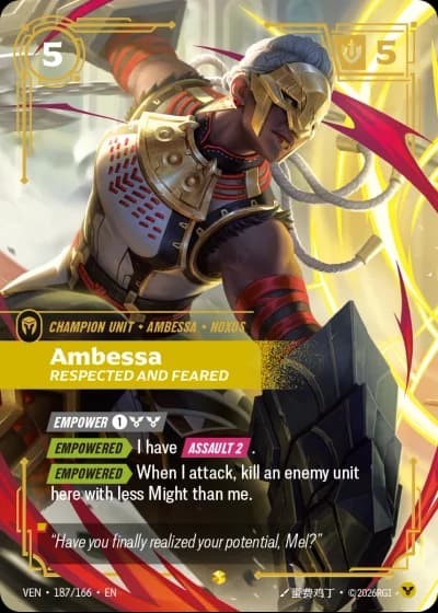 Ambessa, Respected and Feared #187/248 — Vendetta