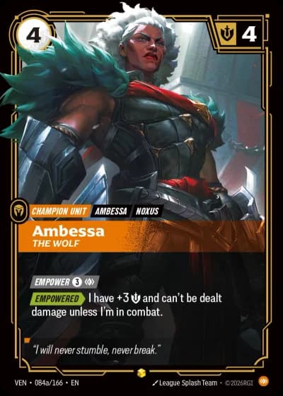 Ambessa, The Wolf #084a/248 — Vendetta