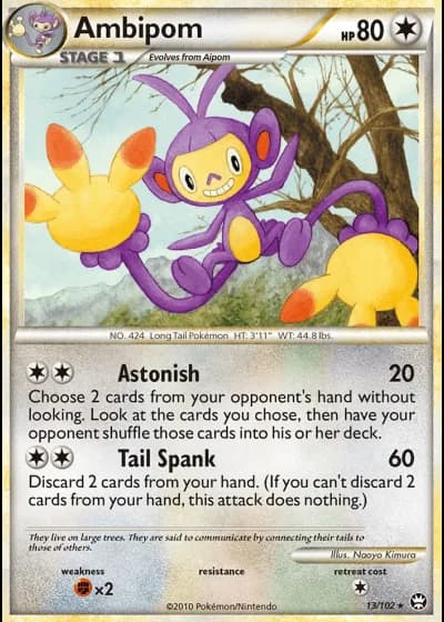 Ambipom #13/102 — Triumphant