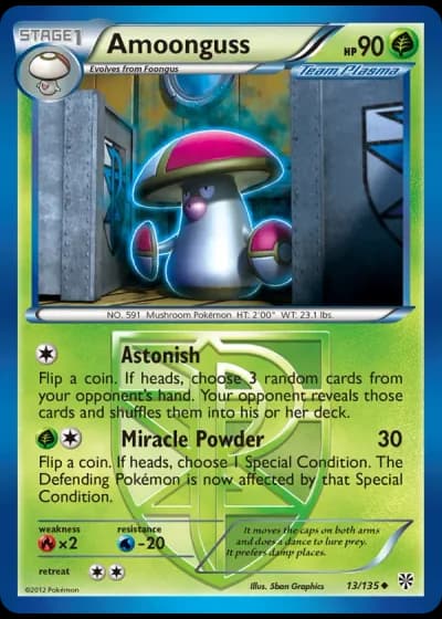 Amoonguss #13/135 — Plasma Storm