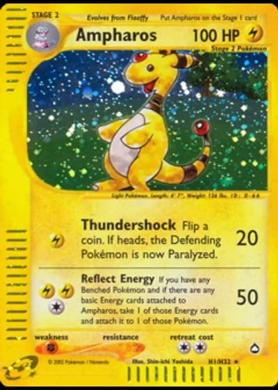 Ampharos H01/147 — Aquapolis