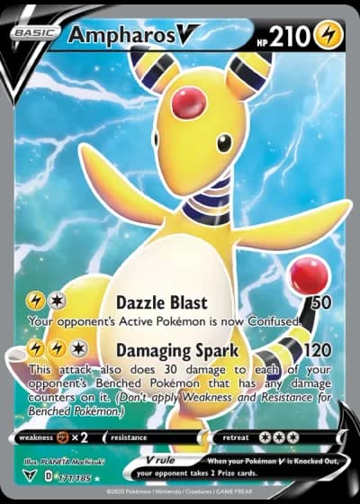 Ampharos V #171/185 — Vivid Voltage