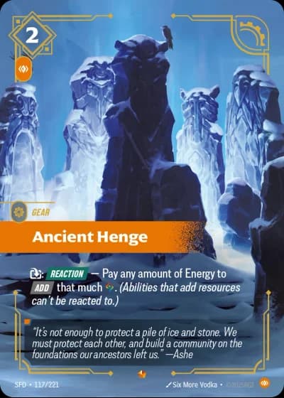 Ancient Henge #117/303 — Spiritforged