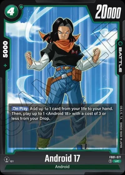 Android 17  FB01-077 — Awakened Pulse (FB01)