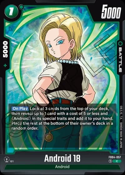 Android 18  FB04-057 — Ultra Limit (FB04)