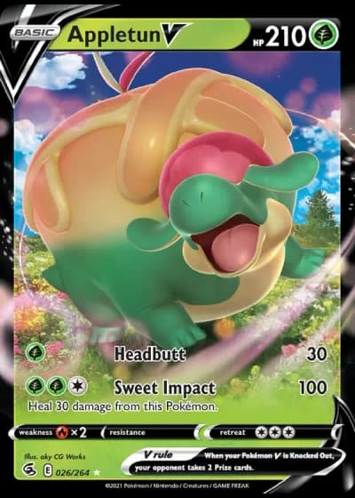 Appletun V #26/264 — Fusion Strike