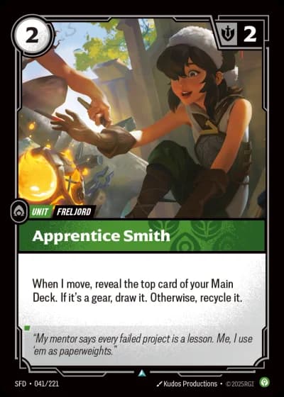 Apprentice Smith #041/303 — Spiritforged
