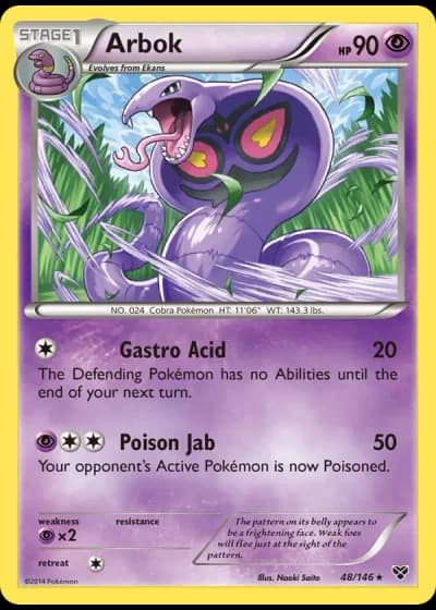 Arbok #48/146 — XY