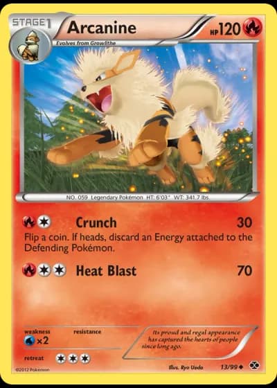Arcanine #13/99 — Next Destinies