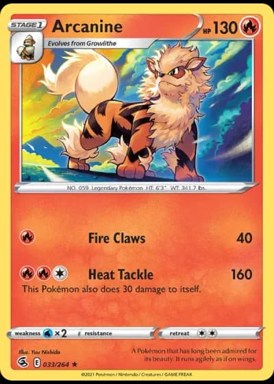 Arcanine #33/264 — Fusion Strike