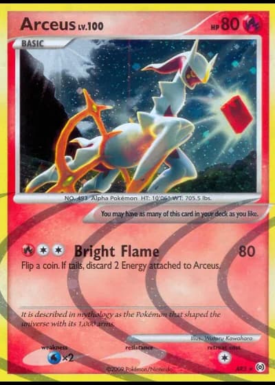 Arceus AR3/99 — Arceus