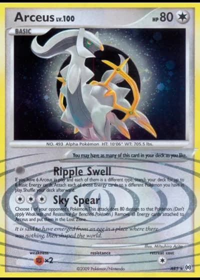 Arceus AR5/99 — Arceus
