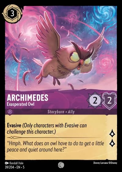 Archimedes - Exasperated Owl #39/204 — Shimmering Skies