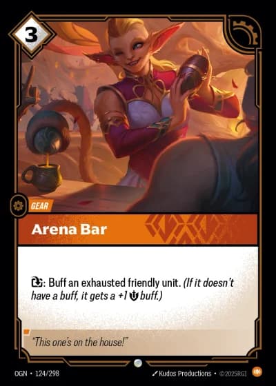 Arena Bar #124/352 — Origins