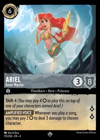 Ariel - Sonic Warrior #175/204 — Ursula's Return