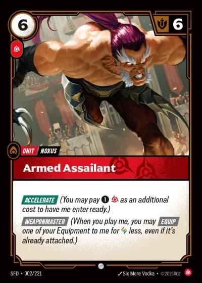 Armed Assailant #002/303 — Spiritforged