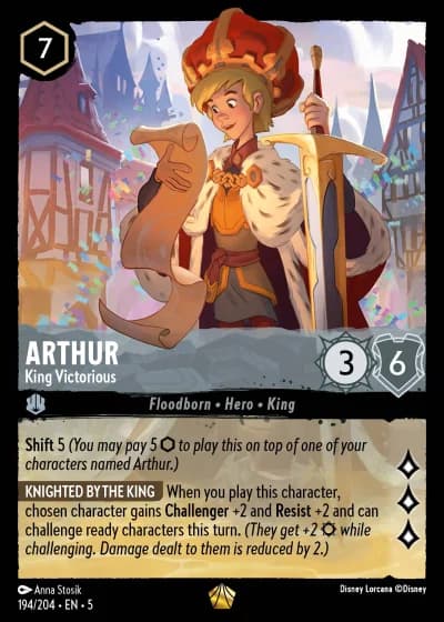 Arthur - King Victorious #194/204 — Shimmering Skies