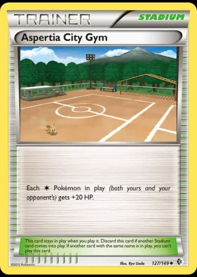 Aspertia City Gym #127/149 — Boundaries Crossed