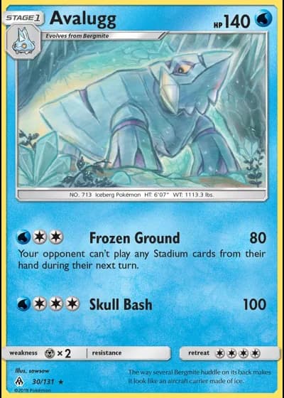 Avalugg #30/131 — Forbidden Light