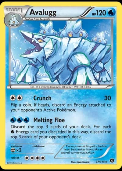 Avalugg #37/114 — Steam Siege